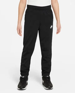 Nike Futura Poly Juniors Black Track Pants Kids Size-. M 10-12Y - Picture 1 of 4