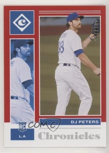 2021 Panini Chronicles Red /100 DJ Peters #9 Rookie RC