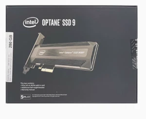 280GB PCIE INTEL 900P SSD 9 OPTANE SSDPED1D280GAX1 AIC/HHHL 10DWPD/5.11PBW - Afbeelding 1 van 6