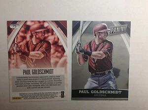 PAUL GOLDSCHMIDT #75 DIAMONDBACKS 2015 Panini National VIP Party Gold 200 made - Picture 1 of 1