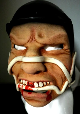Football Player Bruiser - Zagone Studios "Roughing" Adult Mask - Image 1 of 4