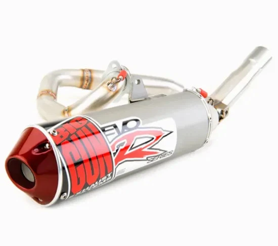 Sistema completo de tubo silenciador de escape Big Gun EVO R Yamaha YZ450F 11-13 - Imagem 1 de 3