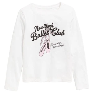 Camiseta Gráfica Ballet Club Danza Niñas Talla XXL/18 Manga Larga Nueva con Etiquetas - Imagen 1 de 7