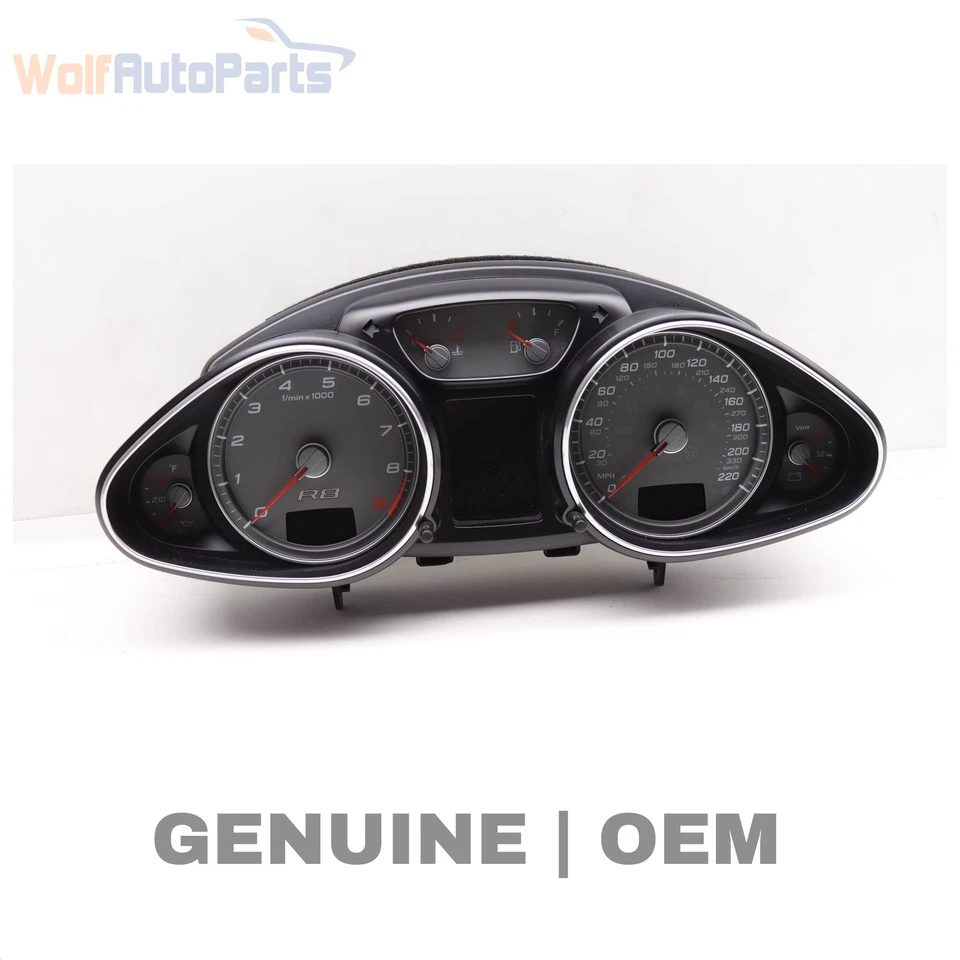 2011-2012 AUDI R8 4.2L - Instrument Cluster / Speedometer 420920981J - Image 1 of 4