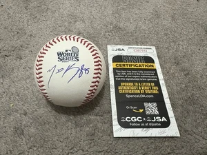 LOS ANGELES DODGERS MICHAEL KOPECH SIGNED 2024 WORLD SERIES BASEBALL JSA COA - Bild 1 von 3