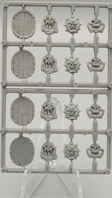 Warhammer Tabletop BITZ BITS : ORKS UND GOBLINS SCHILD GUSSRAHMEN - ORKKRIEGER - Bild 1 von 2
