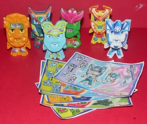 FERRERO Kinder Surprise * Complete Rare Vintage Set Of Transform Robots * - Picture 1 of 6