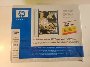 HP dvd940i Lightscribe IDE Internal 18X Super Multi DVD Writer Sealed - Picture 1 of 6