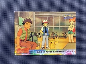 LIKE IT NEVER HAPPENED #40 Topps Pokemon Card Mewtwo Strikes Back - Picture 1 of 2