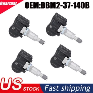 SET OF 4 FITS FOR MAZDA TIRE PRESSURE SENSOR MONITOR TPMS BBM2-37-140B 3P - Picture 1 of 10