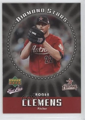 2006 Upper Deck First Pitch Diamond Stars Roger Clemens #DS-15 - Image 1 of 2