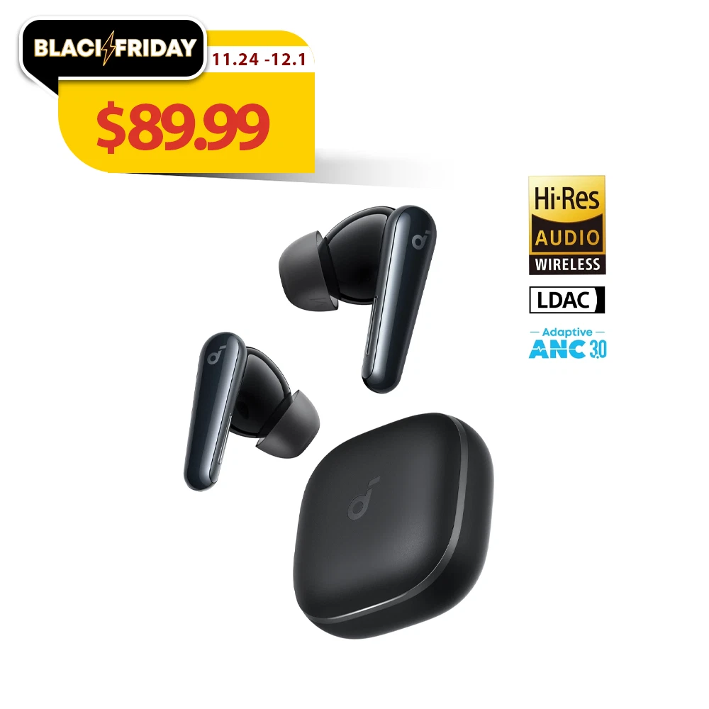 soundcore Liberty 5 by Anker Noise-Cancelling Wireless Earbuds 2x