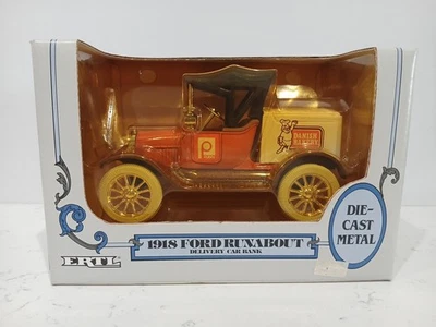 Vintage 1988 ERTL Publix Bakery 1918 Ford Runabout Delivery Car Bank 1:25 NIB - Image 1 of 4