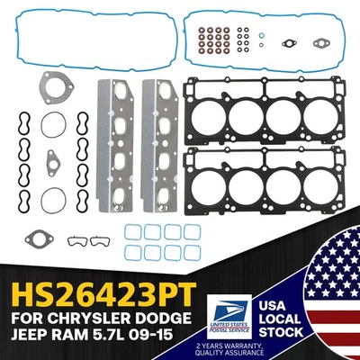 MGT Durable Cylinder Head Gasket Set For Dodge Challenger 2009-2020 HS26423PT Foto 1 de 4