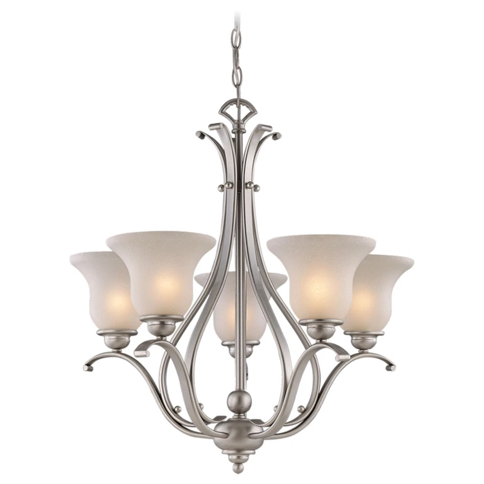 Vaxcel - Monrovia 5-Light Chandelier in Transitional Style 25.5 Inches Tall and - Image 1 of 1