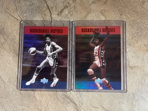 Julius Erving 1999-00 Upper Deck Basketball Heroes Insert (x2) - Picture 1 of 2