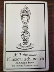 GERMAN chess opening Nimzo-Indian Rubinstein&others  theory explained games hc - Picture 1 of 1
