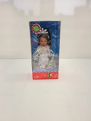 Snow Sparkle Nia - Kelly Barbie Christmas 2003 Vintage Rare NIB - Image 1 of 2