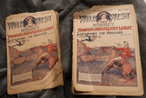 WILD WEST WEEKLY NO 1261 DEC 17, 1926  ROPING THE RUSTLERS BY AN OLD SCOUT - Picture 1 of 6