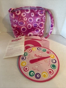 RARE Twister Pink Game with Plush Carry Bag Milton Bradley Toys R US Exclusive - Picture 1 of 4