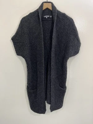 Cárdigan Vince Mezcla Lana Cachemira Frente Abierto M Lagenlook Grunge Minimal Scandi Foto 1 de 4