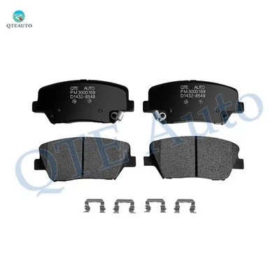 Front Ceramic Brake Pad Kit For 2013-2018 Hyundai Santa FE Sport - Image 1 of 4