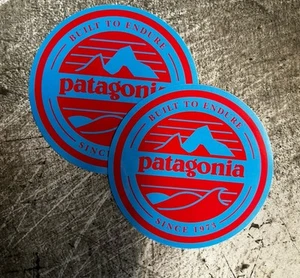 PEGATINAS PATAGONIA Calcomanías Exterior Parque Camping Cara Norte Shimano Peces Surf - Imagen 1 de 4