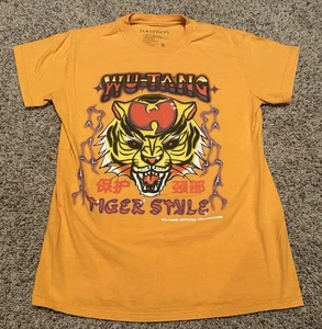 Camiseta Gráfica Estilo Tigre Wu-tang Hombres Pequeña Naranja Música HipHop - Imagen 1 de 8