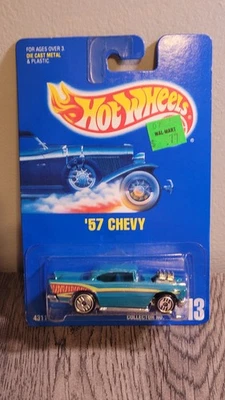 Mattel Hot Wheels 1991 - Chevy #213 '57 - Diecast - ¡Nuevo en paquete! Foto 1 de 2