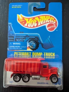HOT WHEELS BLUE CARD COLLECTOR # 100 PETERBILT DUMP TRUCK W/ 7SP - Picture 1 of 2