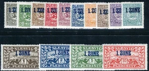 SCHLESWIG 1920 15-28 ** MNH FLAWLESS SET 1ST ZONE (F7214 - Picture 1 of 2