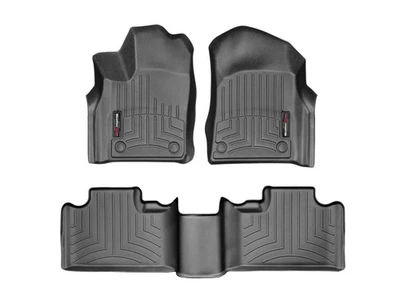 WeatherTech Floorliner для Dodge Durango 2016-2025 годов выпуска - 1-й и 2-й ряд, черный - Изображение 1 из 4