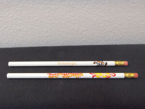 lot of 2 vintage McDonalds Group 2 character pencils- Ronald, Hamburglar