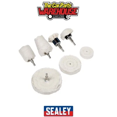Sealey BGPW08 Polishing Wheel Set 8pc - Image 1 of 4