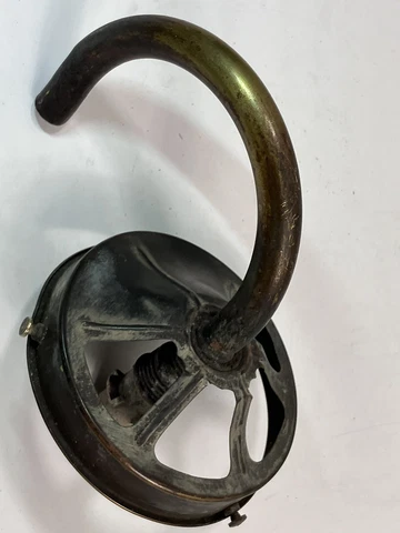 Antique English  Gas Lighting Gallery Part For Lighting Restoration Cover
