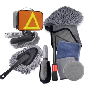 10Pcs Car Detailing Kit Vehicle Drying Towel Cleaning Kit for Automotive Interio - Picture 1 of 13