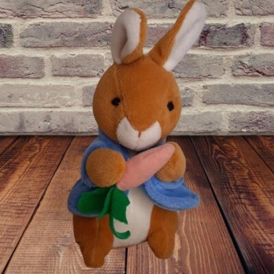 2001 Peter Rabbit Mini plush by Luv n' Care Beatrix Potter Frederick Warne Bunny - Image 1 of 4
