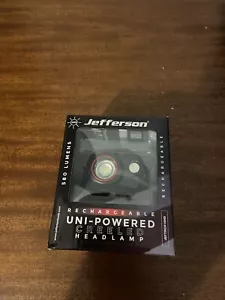 580lm Rechargeable Uni-Powered Cree LED Headlamp Jefferson Torch - Picture 1 of 4