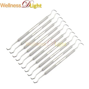 10 Pcs Jaquette Scaler U15/30 Double Ended Dental Anterior Scaling Instruments - Picture 1 of 3