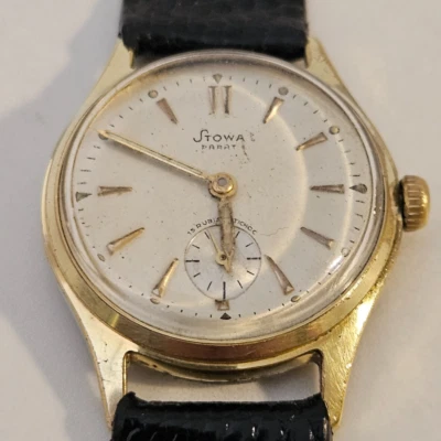 Vintage Men's Watch "STOWA" Parat Mechanical 15J Cal.50 RARE Antique Men's Watch - Image 1 of 4