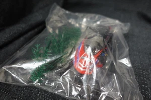 DecoPac Snowmobile cake topper kit / red / decorative trees / NEW - Picture 1 of 5