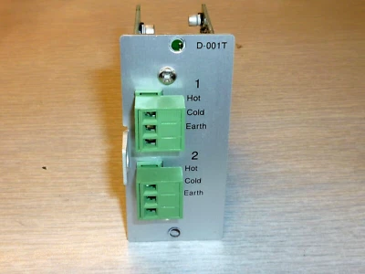 TOA D-001T - Módulo de entrada de doble micrófono / línea con DSP - PROBADO / FUNCIONA PERFECTAMENTE Foto 1 de 2