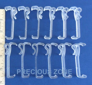 One Dozen  2 1/2 Inch Valance Clip For Horizontal Faux & Wood  Blinds Parts 2.5  - Picture 1 of 3