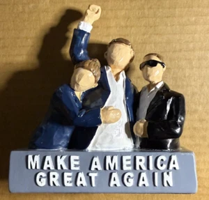 Donald Trump Collectibles Statue - Fehlende Flagge - Bild 1 von 8