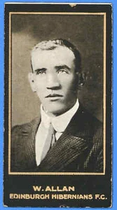 Smith's - 'Footballers' (1914) - W. Allan (Edinburgh Hibernians) - Picture 1 of 2