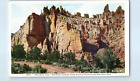 The Holy City Rock Formation on the Cody Road Montana Postcard