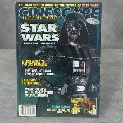 Cinescape Insider Magazine Vol 3 #3 - 1997 - Star Wars Episode One Foto 1 de 3