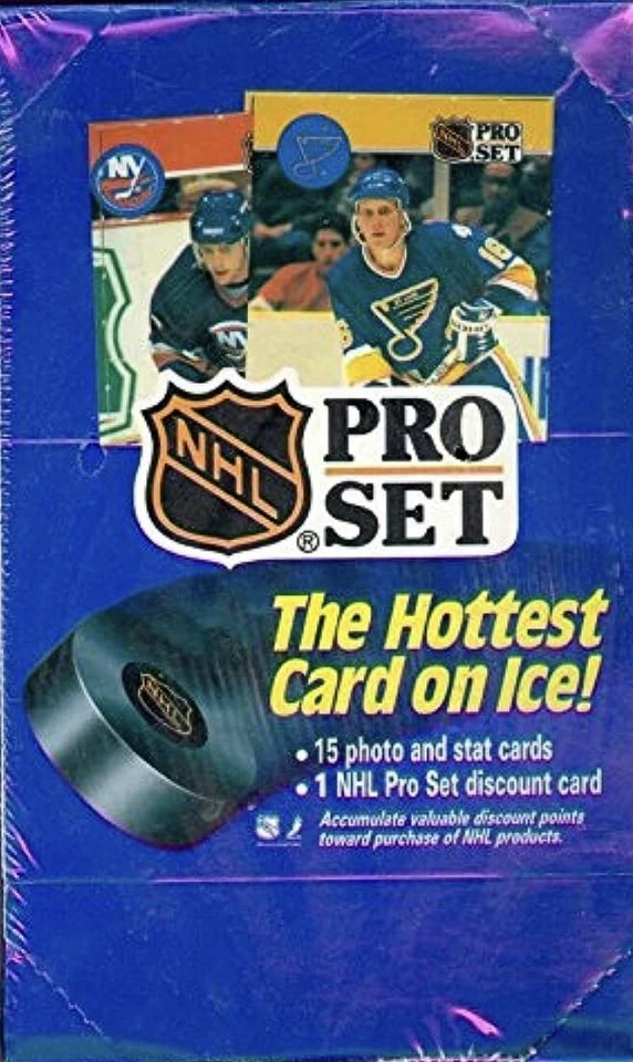 1990-91 Pro Set Hockey - Pick Your Card  #1-250 - Complete Your Set - Ships Free - Image 1 of 1
