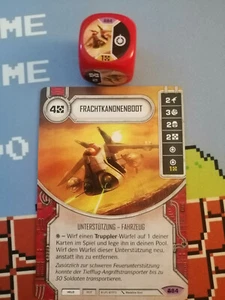 Frachtkanonenboot #84 mit Würfel - Legendäre Star Wars Destiny Konvergenz Karte - Bild 1 von 1