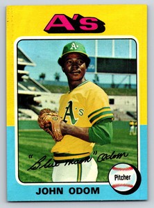Topps 1975 John Odom #69